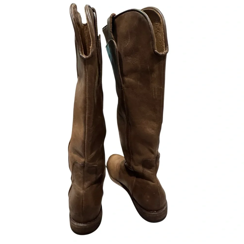 Frye‎ Paige Tall Riding Boots 6 Cognac